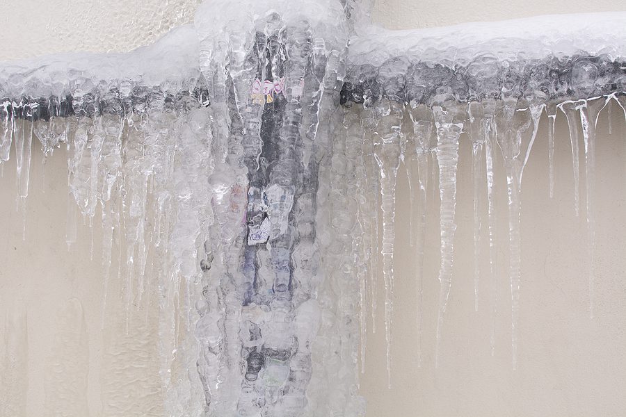 How can I prevent my pipes from freezing in the winter?